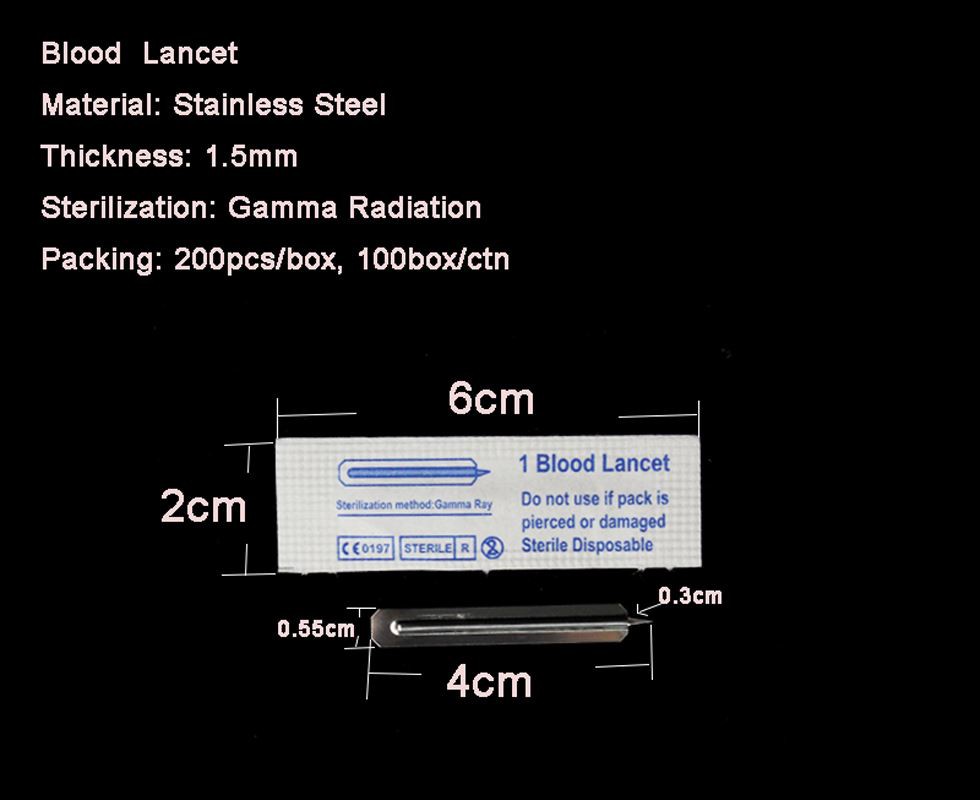 Safety Sterile Blood Lancet