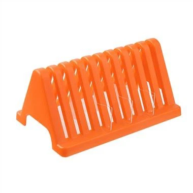 Soportes de secado de portaobjetos de vidrio Estante de almacenamiento para portaobjetos de microscopio