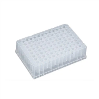 Laboratorio Médico PcR Desechable en Forma de V 96-pocillos 0.8ml Placa de Pozo Profundo