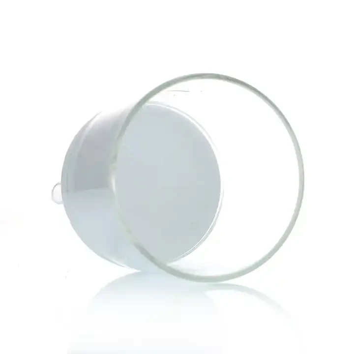 Laboratory Glass Filter Funnel Buchner Funnel With Fritted Disc