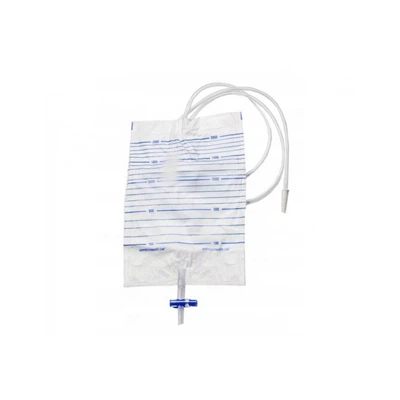 Bolso estéril disponible médico de la orina 1000ml del bolso del drenaje de la orina del bolso de la recolección de la orina para los hombres